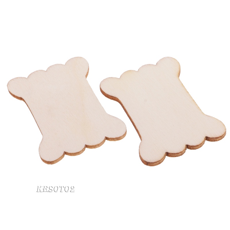 Bộ 20 giá cuộn chỉ thêu bằng gỗ tự nhiên