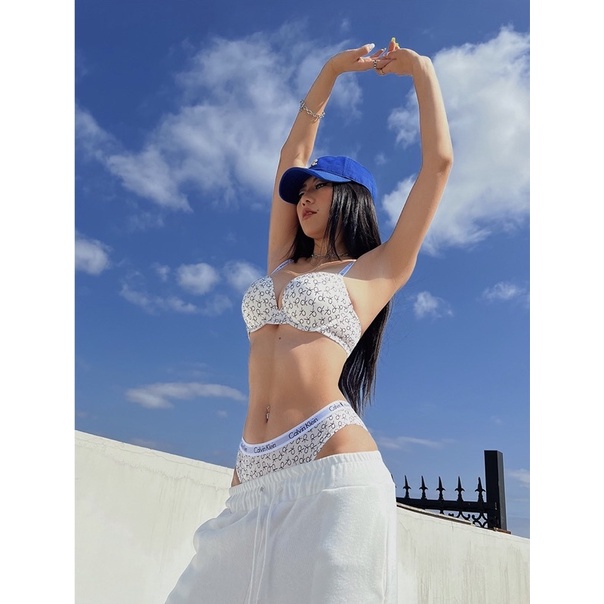 💗 Bộ Đồ Lót Su Wannale C.K Nâng Ngực Thời Trang Cao Cấp 1988 💗