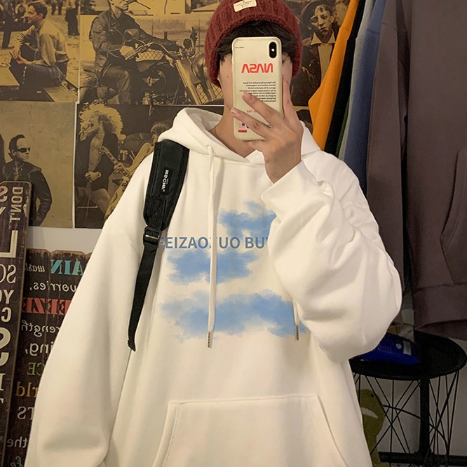 Áo hoodie dáng rộng trẻ trung năng động cho cả nam và nữ | BigBuy360 - bigbuy360.vn