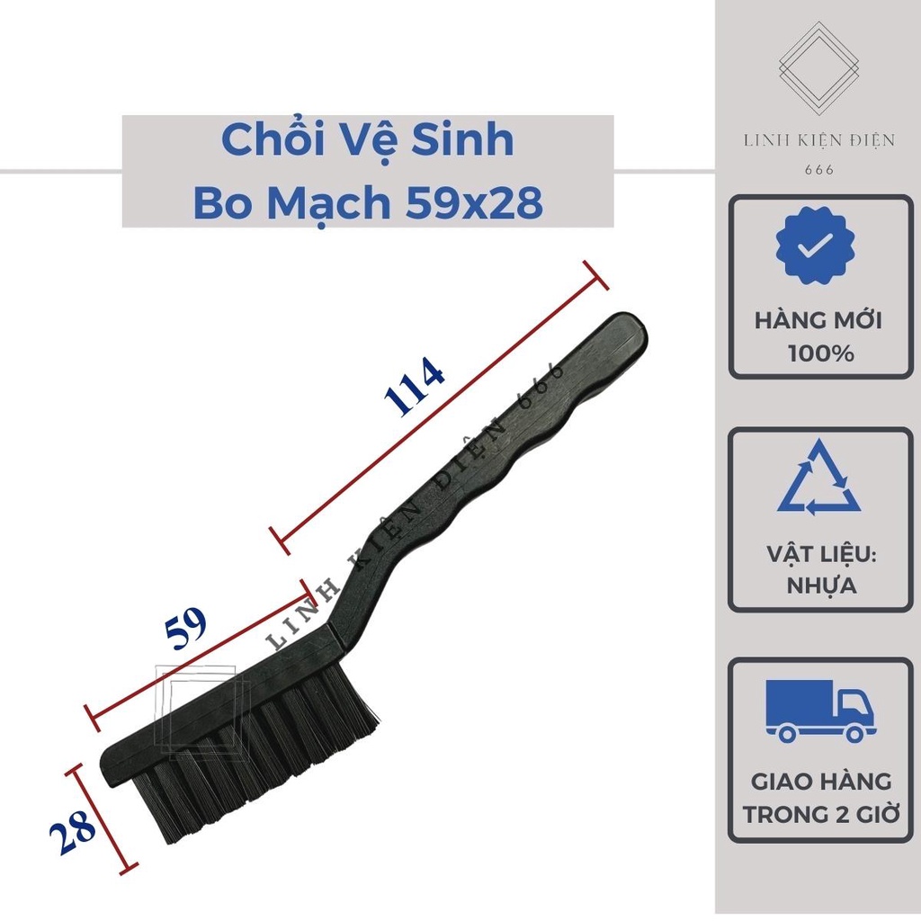 Chổi Cọ Vệ Sinh Mạch Điện Tử Bàn Chải Đa Năng CVS3727-5928