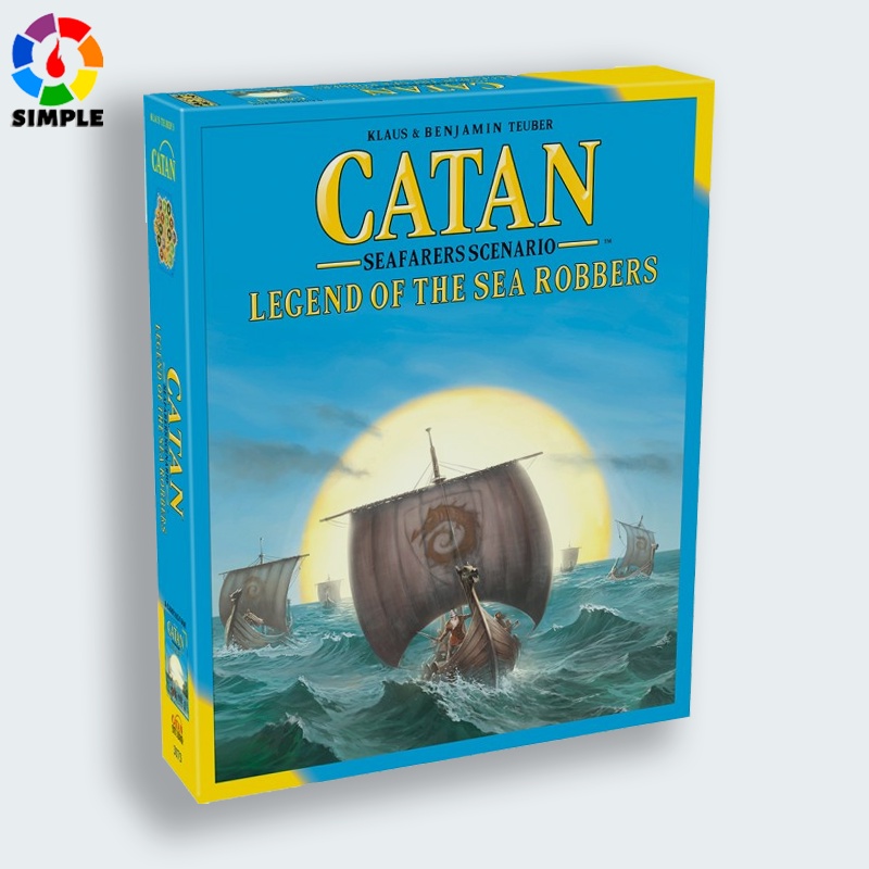 Catan: Legend of the Sea Robbers Bộ Trò Chơi Board Game Legend Of The Sea Robbers