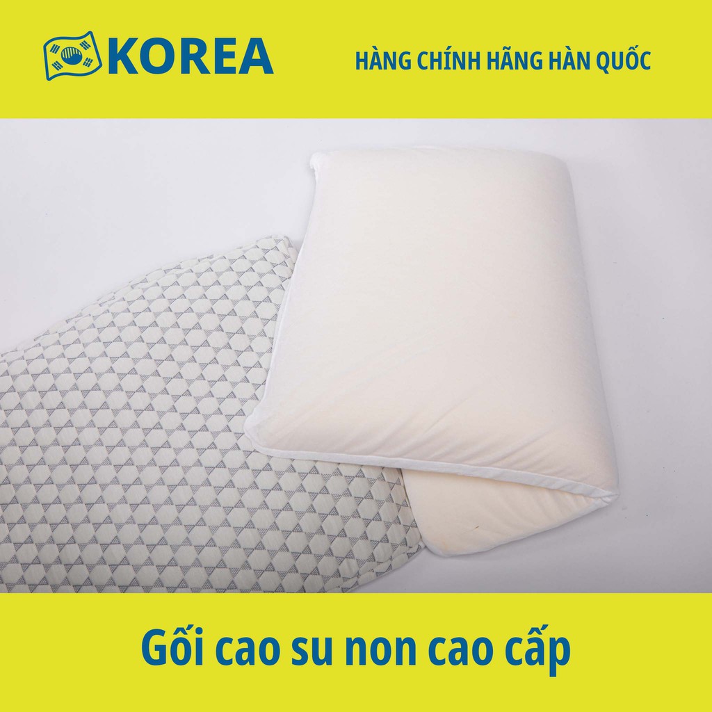 PLUS SIZE PILLOW - Gối cao su non size lớn có thể điều chỉnh chiều cao - Chính hãng Mehome Hàn Quốc (MP-030)