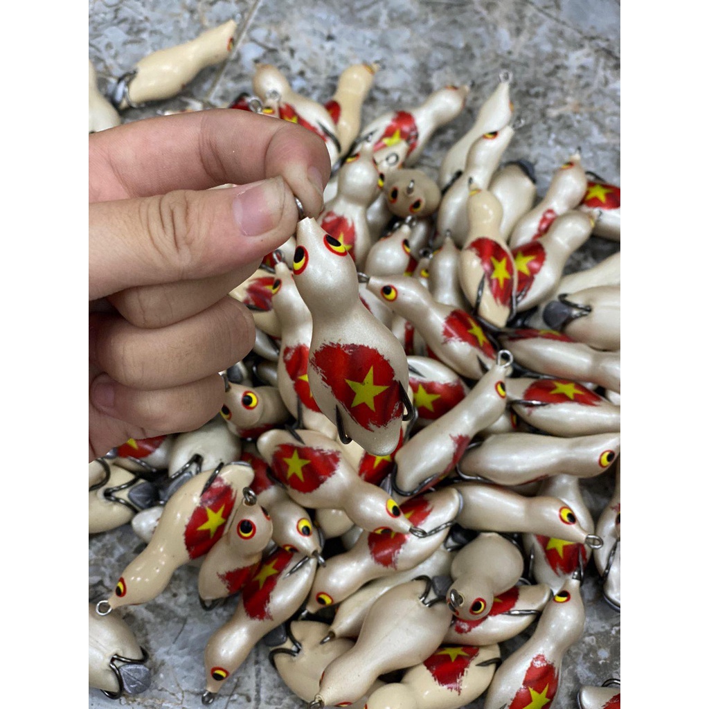 Mồi câu cá lóc đi zic zac kiểu thái softbird huyền thoại Hirushima HKN FIshing