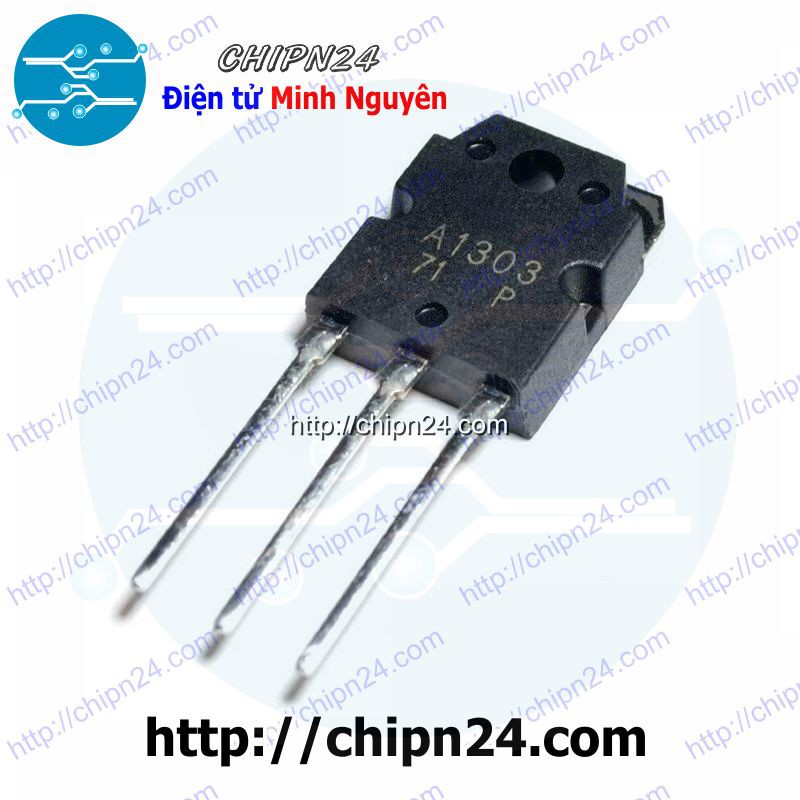[1 CON] (KT1) Transistor A1303 TO-3P PNP 14A 150V (Sò Sanken) (2SA1303 1303)