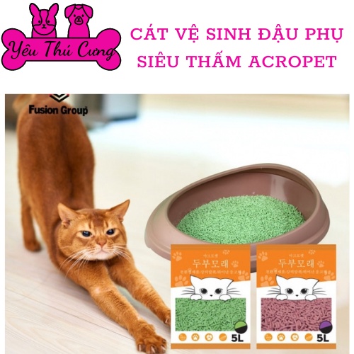 Cát Đậu Nành Tofu Pura  - Cát Vệ Sinh Cho Mèo-YÊU THÚ CƯNG