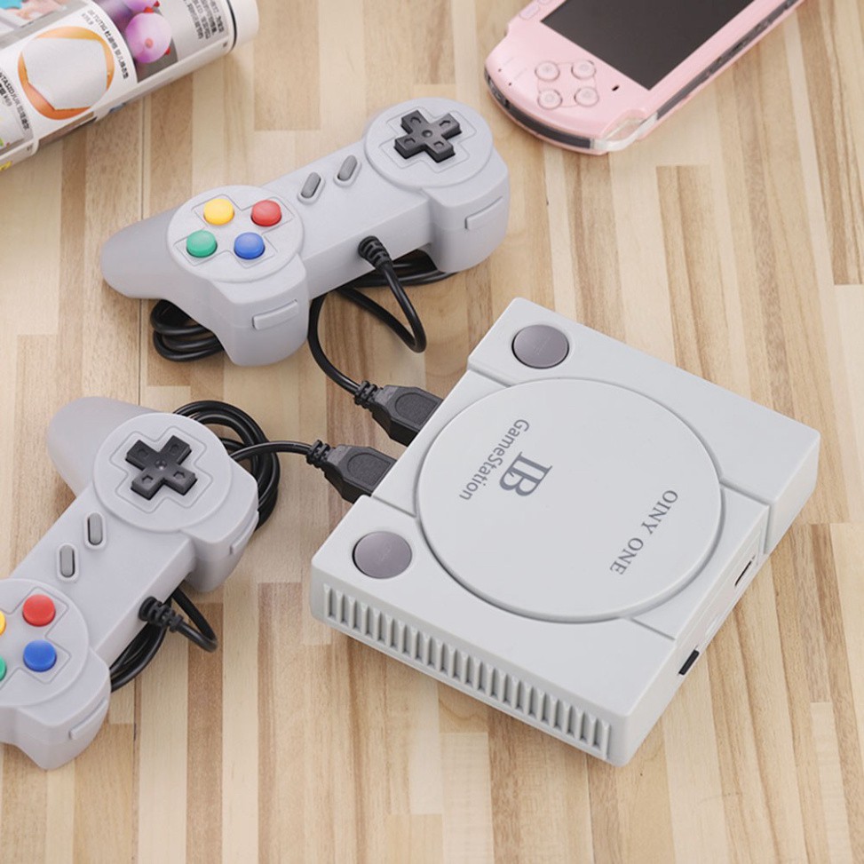 Máy chơi game 4 nút 628 trò không lặp + 21 trò ps1 kết nối với TV Tay Chơi Game Cổ Điển , Máy Chơi Game Cầm Tay