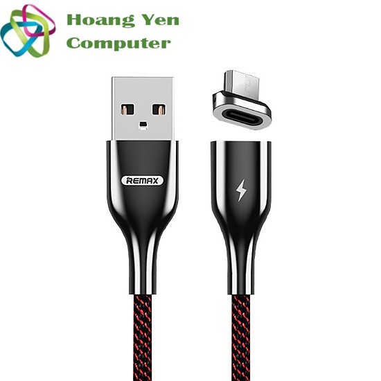 Cáp Sạc Nhanh MICRO USB Remax RC-158M Đầu Nam Châm Hít Dài 1M Cho Android - BH 1 Năm - Hoàng Yến Computer