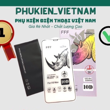 Kính cường lực tê giác full màn cho tất cả các dòng iphone 6 đến 13 promax