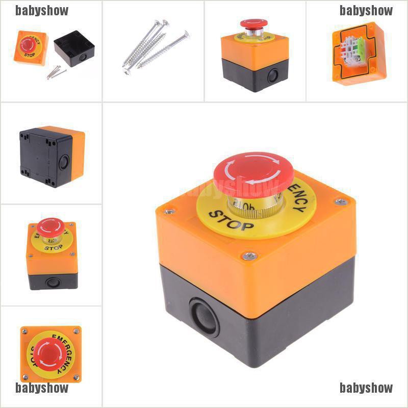 Công tắc dừng khẩn cấp màu đỏ
