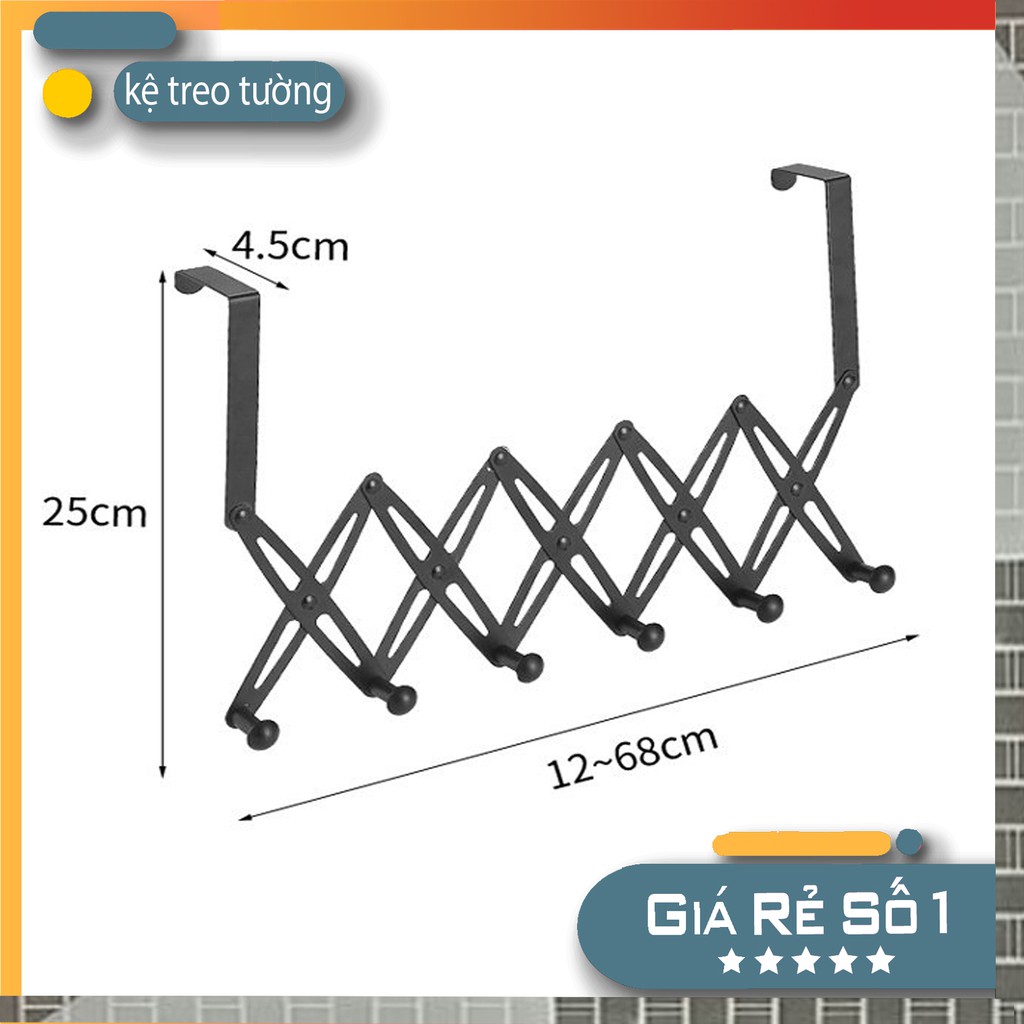 Móc treo sau cửa xếp gọn siêu tiện lợi Mã SC2