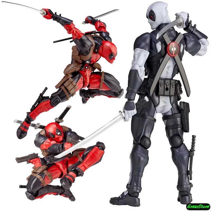 ( HÀNG CÓ SẴN ) MÔ HÌNH YAMAGUCHI DEADPOOL VÀ DEADPOOL X-FORCE VER FIGMA CỬ ĐỘNG ĐƯỢC