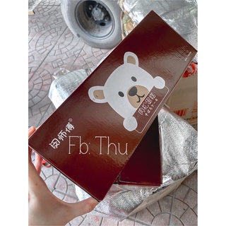 Bánh gấu ruốc chà bông thùng 1,5kg 30 chiếc