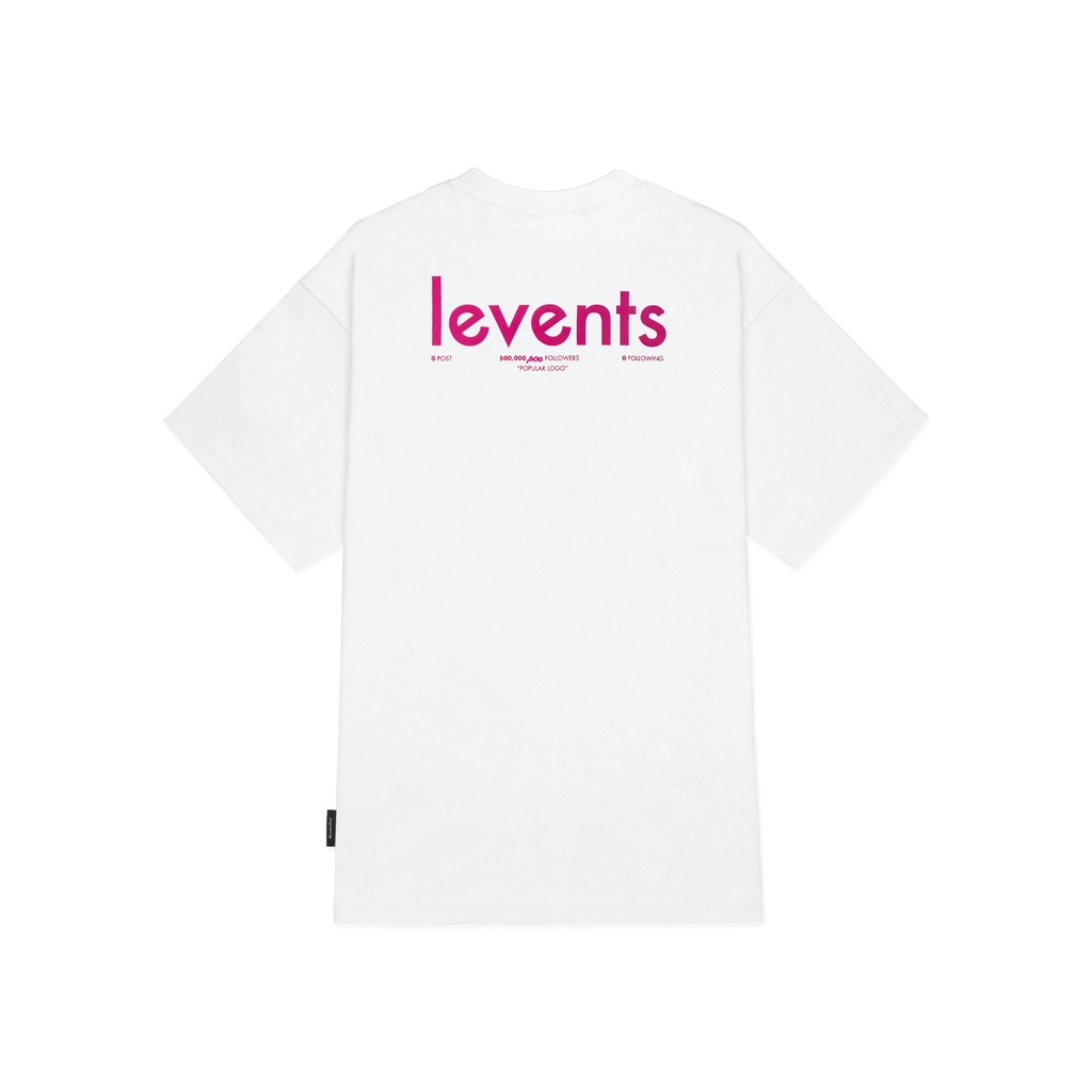 Áo Thun Levents Popular Logo 2.0/ White