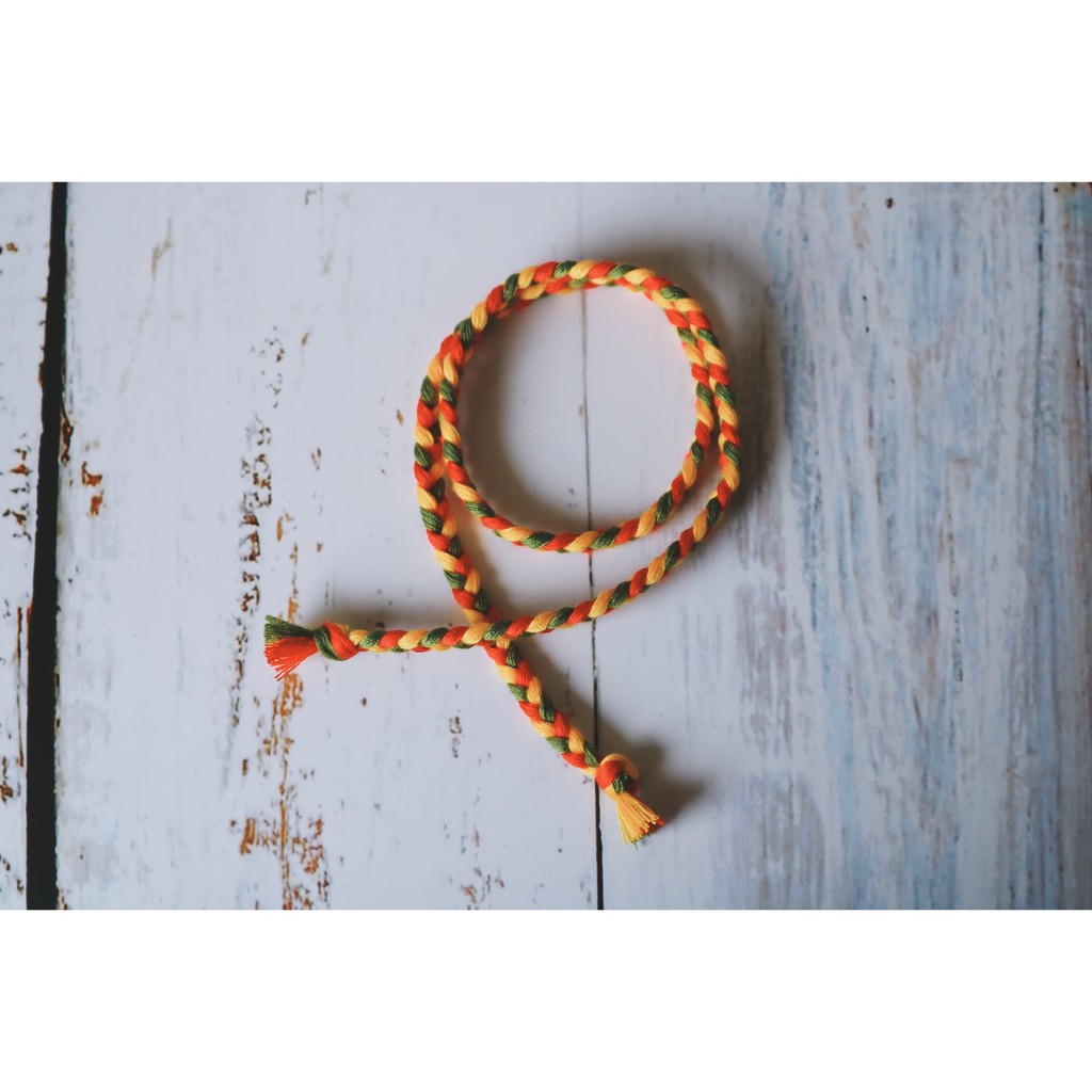 Vòng tay, Vòng chân handmade cuộn Rasta