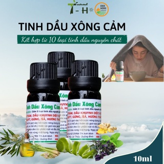 Tinh dầu xông cảm nguyên chất anh minh - 100% thiên nhiên từ 10 loại tinh dầu nguyên chất, xông cảm, giải stress