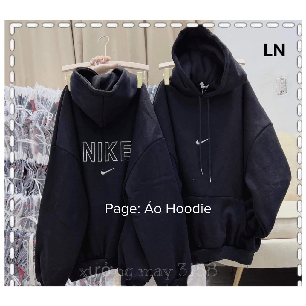 Áo hodie Nai 2 mặt tay bồng-6L0N