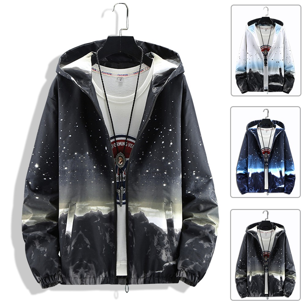 Áo Khoác Nhẹ Nam Thu Đông Mũ Trùm Đầu In Hình Phong Cảnh Hot Trend 2020 ZENKODLMEN AO KHOAC NAM 131 | BigBuy360 - bigbuy360.vn