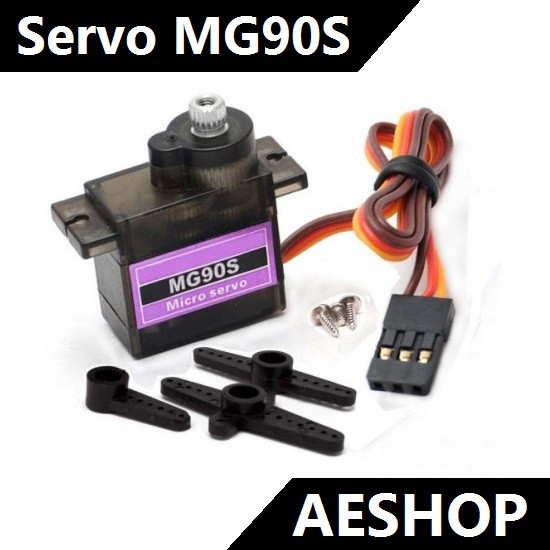 Động cơ Servo MG90S Full kim loại