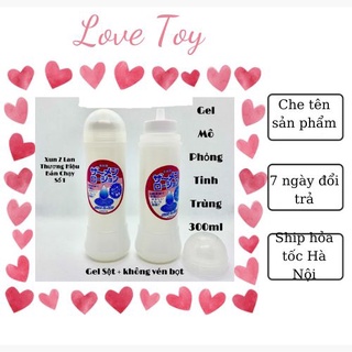 Gel Bôi Trơn Mô Phỏng Tinh Trùng Nhật Bản 300ml, che tên sản phẩm
