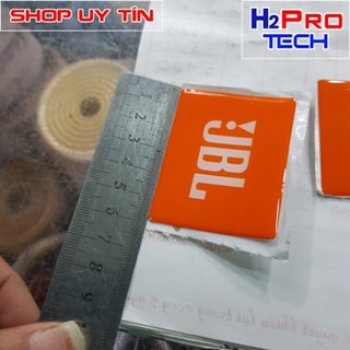 Tem dán loa JBL cao cấp [ Bộ 2 Cái ] Nhựa cứng sẵn tem dán siêu bền