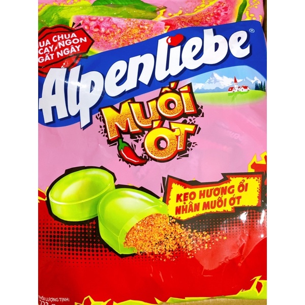 Kẹo ổi muối ớt Alpenliebe MỚI KENG XÌ BENG (223 gram - 76 viên)