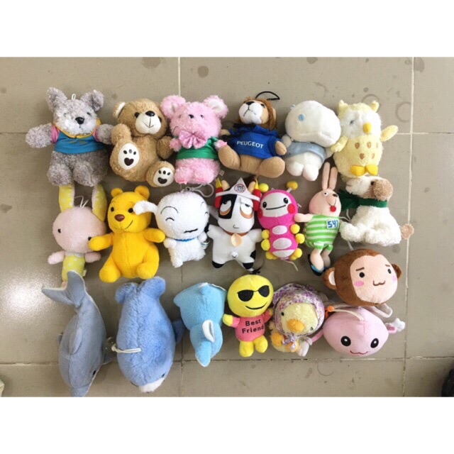 Set 20 gấu bông 10-18cm