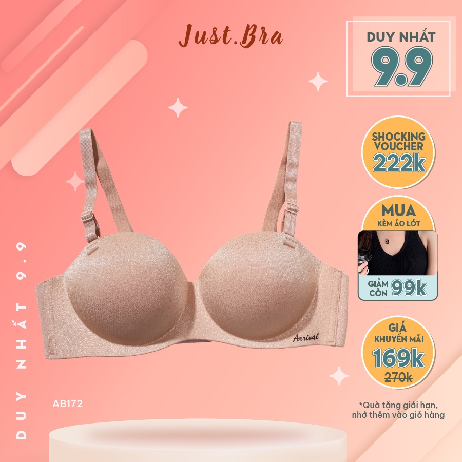 Áo ngực Just Bra không gọng nâng ngực êm ái sexy AB172