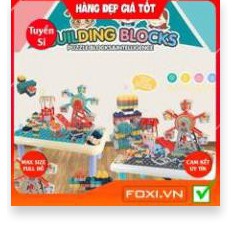 Đồ chơi bàn Lego vòng xoay khổng lồ-Trò chơi giải trí-tăng tư duy logic-montessori-học tập hiệu quả