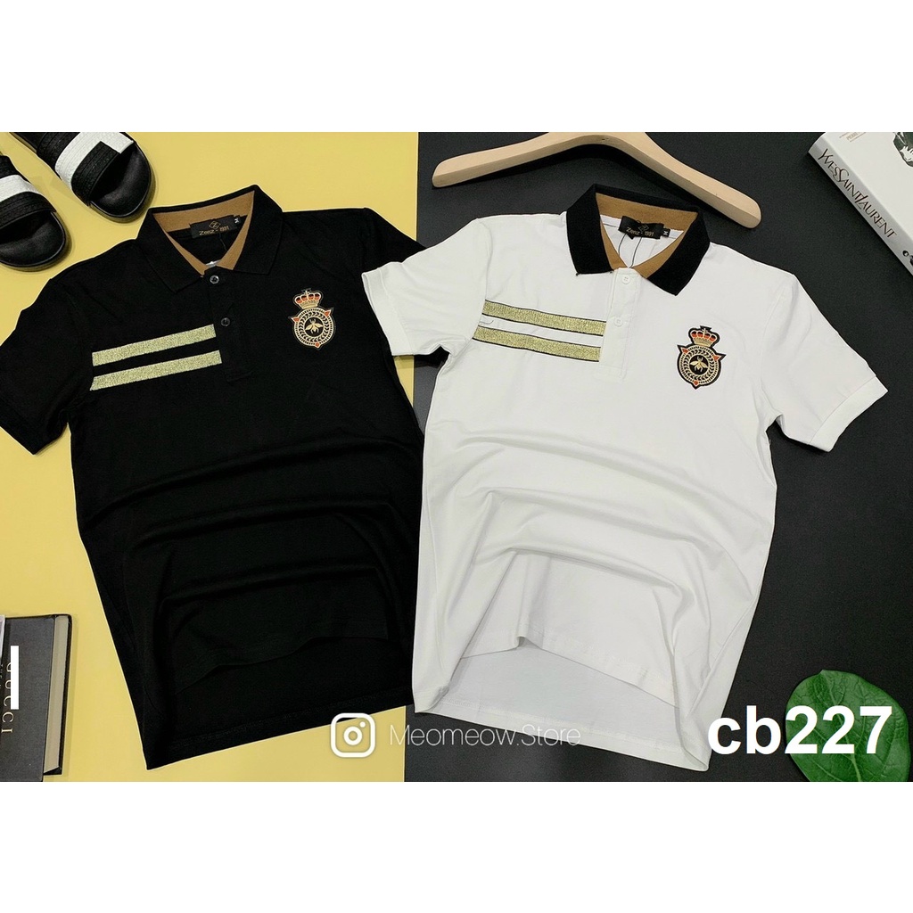 Sỉ áo thun nam polo ngắn tay có cổ giảm giá Mã cb227