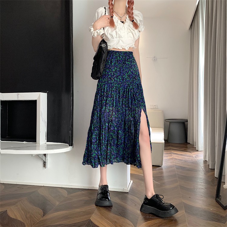 Chân Váy Midi Chữ A Lưng Cao 2 Màu Tùy Chọn Thiết Kế Mới Thời Trang Mùa Hè Dành Cho Nữ | BigBuy360 - bigbuy360.vn