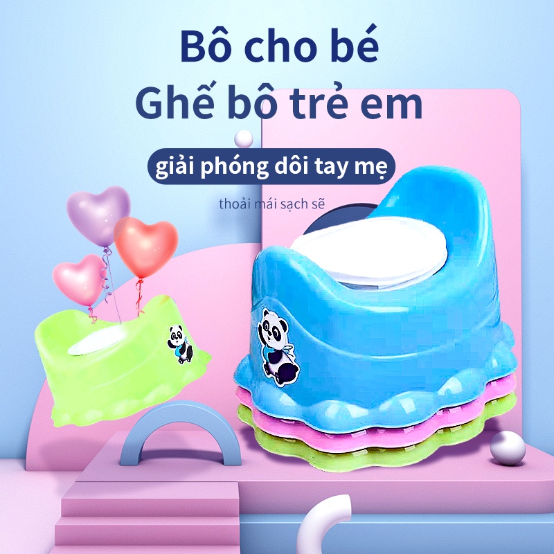 Bô Cho Bé Có Tựa Lưng Hình Gấu