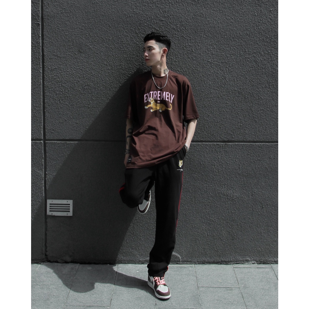 Quần Amand Tiger Patch Pant - Black