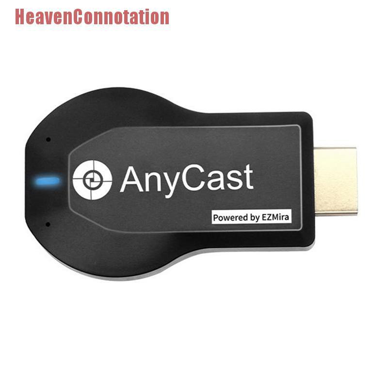 Thiết Bị Chia Sẻ Hình Ảnh Qua Wifi Hcn Anycast Miracast Airplay Hdmi 1080p Tv Usb Hn