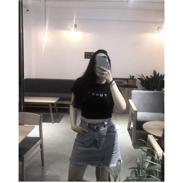 Aó croptop nữ ôm đủ màu cực xinh