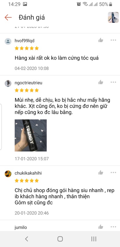 Keo xịt tóc trendy beauty