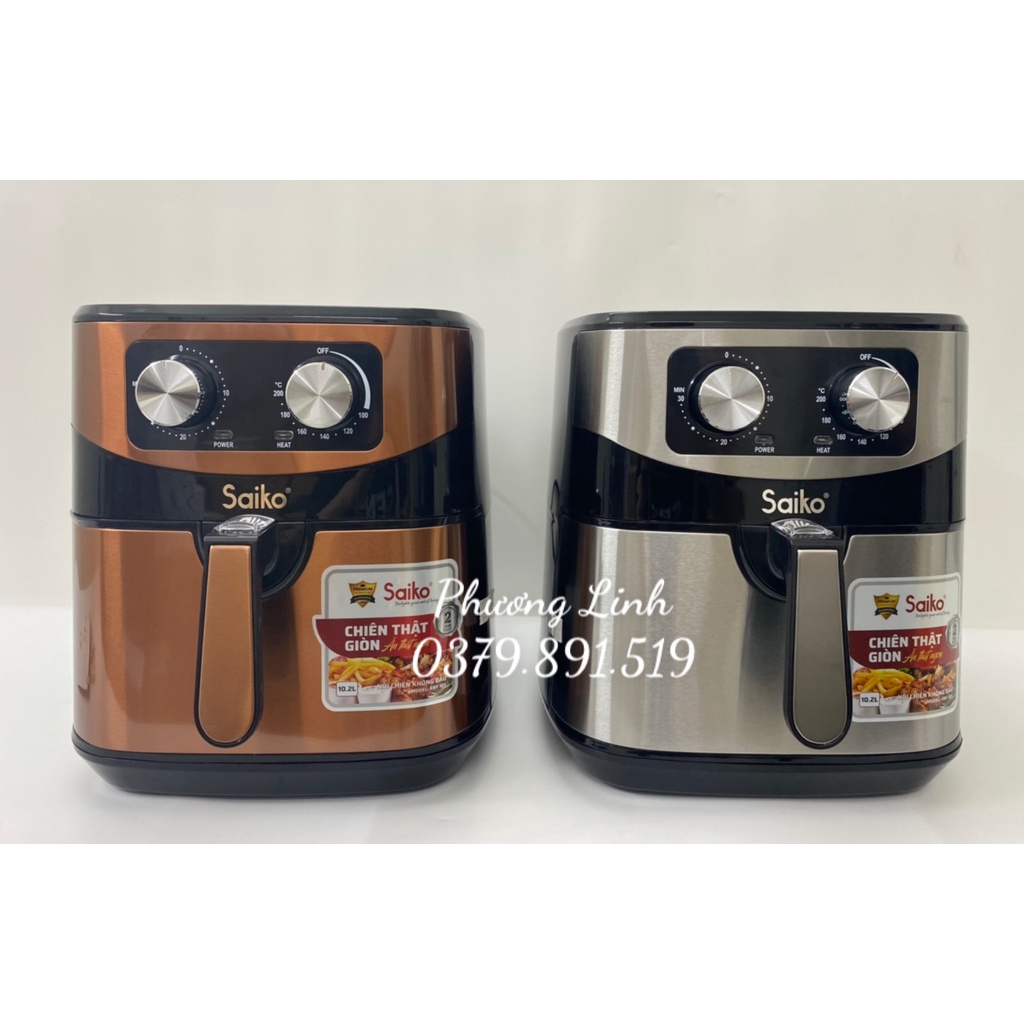 Nồi chiên không dầu Saiko FRY-10S - Hàng Chính Hãng