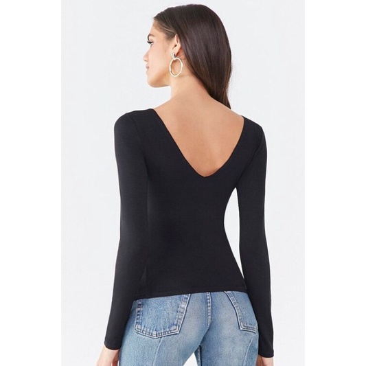 Áo thun nữ dài tay F21 xuất khẩu dư xịn