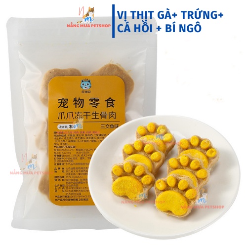 Bánh thịt xay cho chó mèo, bánh thưởng cho mèo, bánh cho mèo