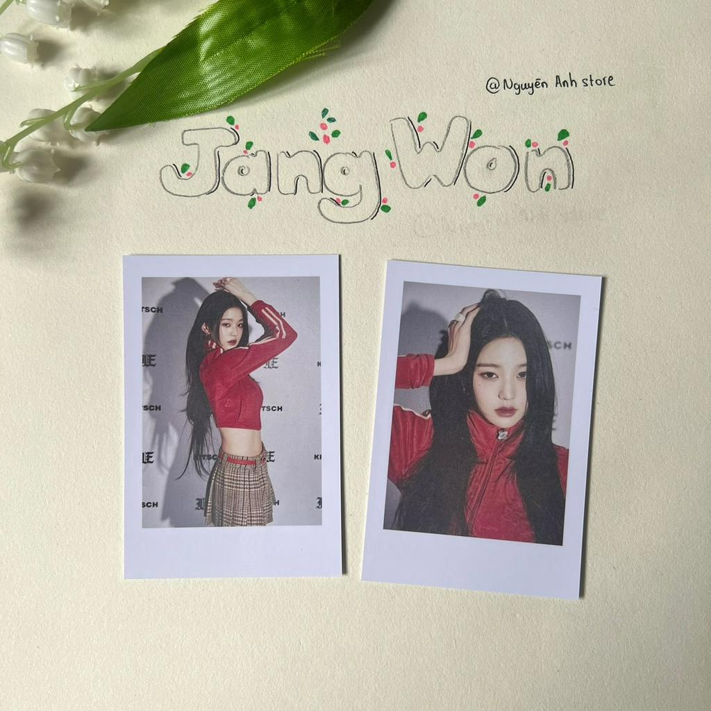 Card Wonyoung ive l polaroid