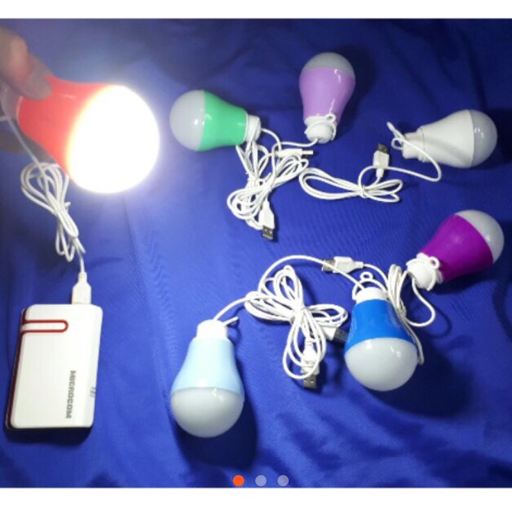 ĐÈN TRÒN LED USB 5W (LED BULB)