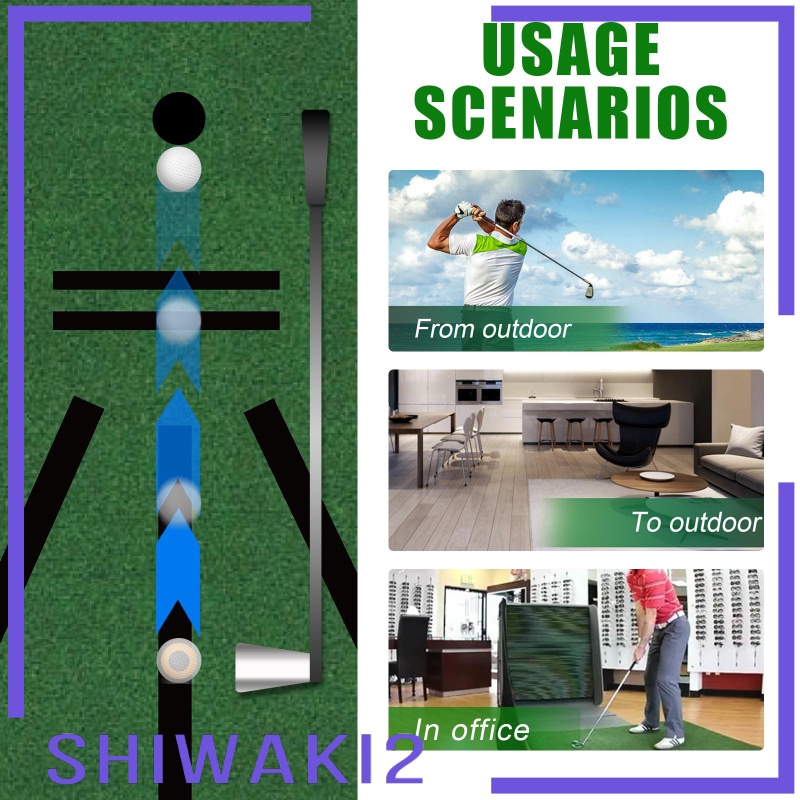 Thảm Tập Đánh Golf Shiwaki2 12 / X24 "