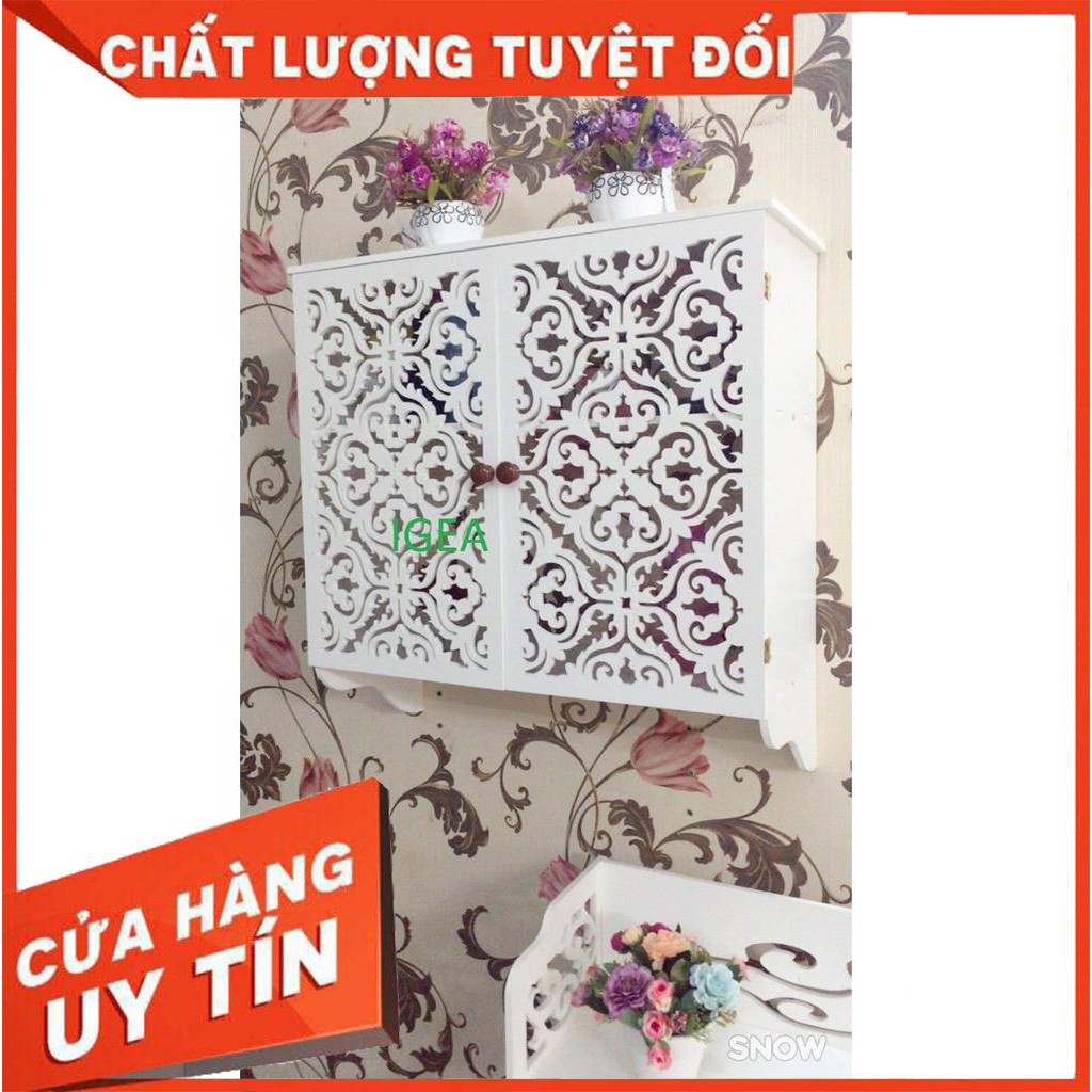 [XẢ KHO] TỦ TREO HOA VĂN  TỦ TREO NHÀ TẮM IG341- | BigBuy360 - bigbuy360.vn