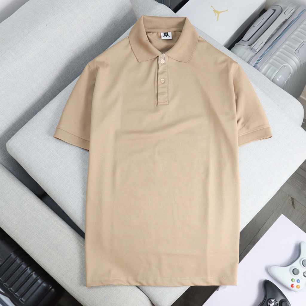 Áo polo nam form rộng co giãn cao cấp đẹp có cổ màu trắng,đen thời trang MURADFASHION APL16