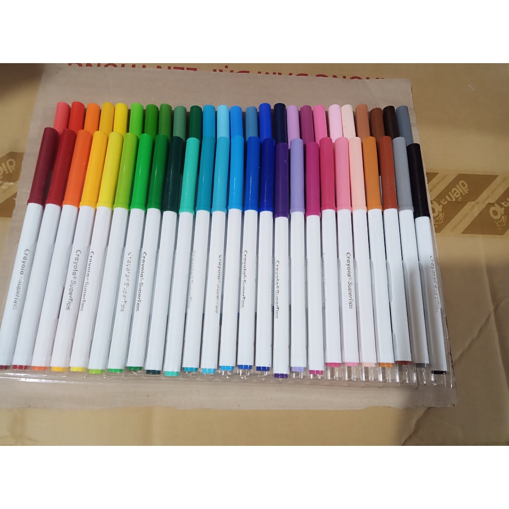 Bút lông màu 100 màu CRAYOLA Supertip 585100