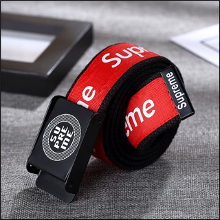 Thắt lưng vải canvas Supreme - ( dây nịt - dây lưng )