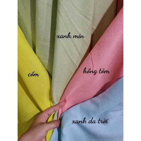 vải dạ mỏng may set bộ,áo,váy thu đông