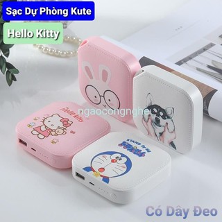 [Siêu Cute] Sạc Dự Phòng K33  - Doremon - Hello Kitty - Thiết Kế Nhỏ Xinh - Dung Lượng Cao