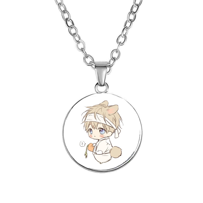 Vòng cổ in hình nhân vật NO LOVE ZONE anime chibi xinh xắn phụ kiện trang sức