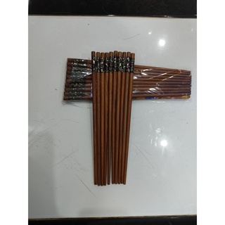 Bộ 10 Đôi Đũa Gỗ Cẩm Cao Cấp