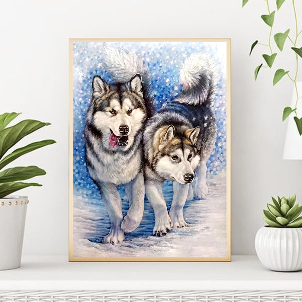 Bộ Tranh Đính Đá 5D Họa Tiết Độc Đáo DIY Dùng Trang Trí Nhà Cửa